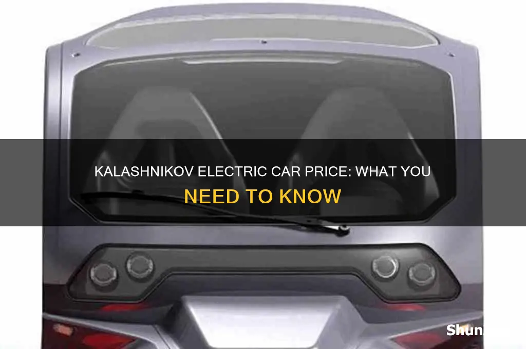 how much is a new kalashnikov electric car