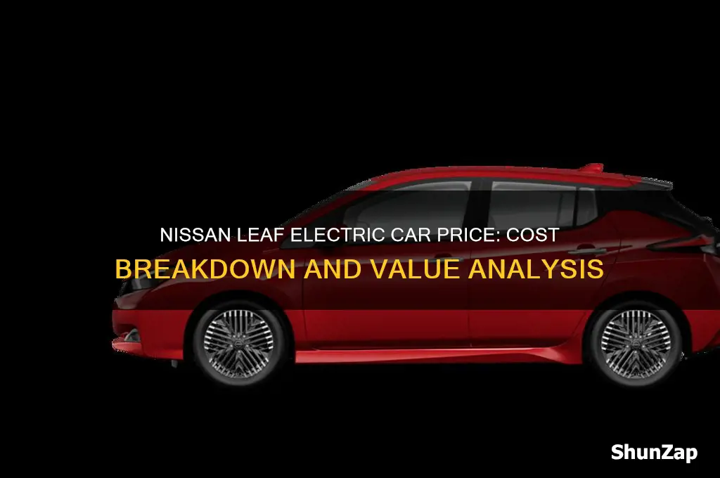 how much is a nissan leaf electric car