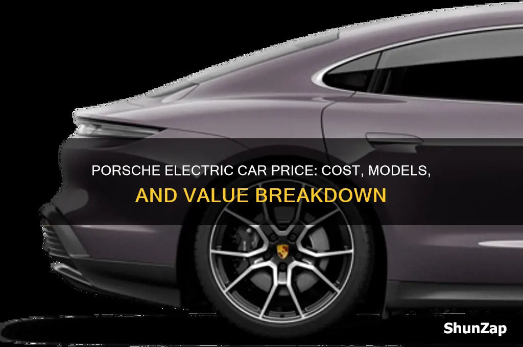 how much is a porsche electric car