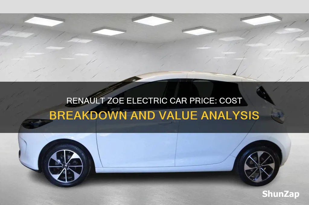 how much is a renault zoe electric car