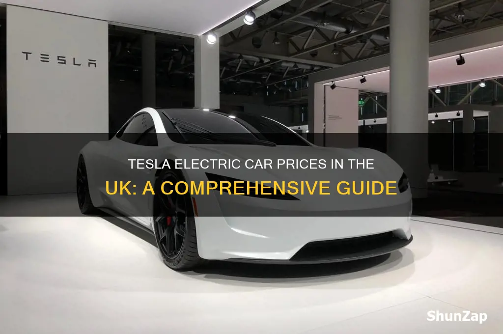 how much is a tesla electric car uk