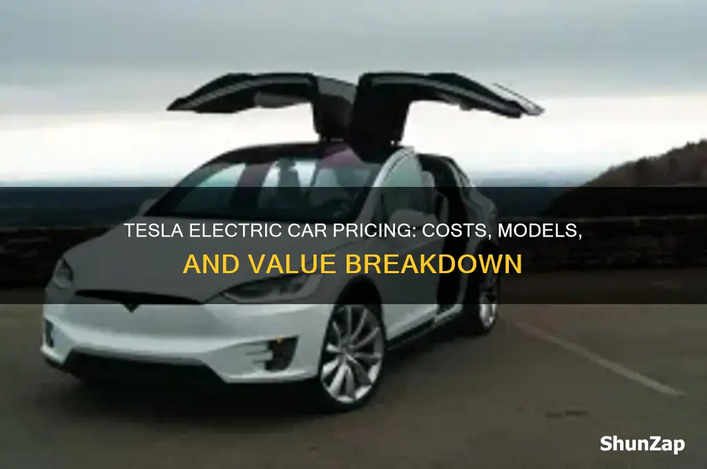 how much is a tesla electric car
