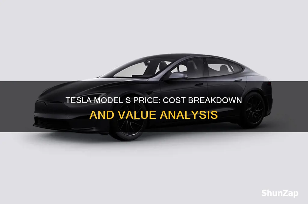 how much is a tesla model s electric car