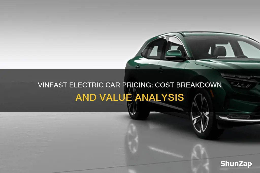 how much is a vinfast electric car