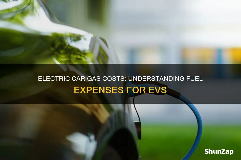 how much is electric gas for car
