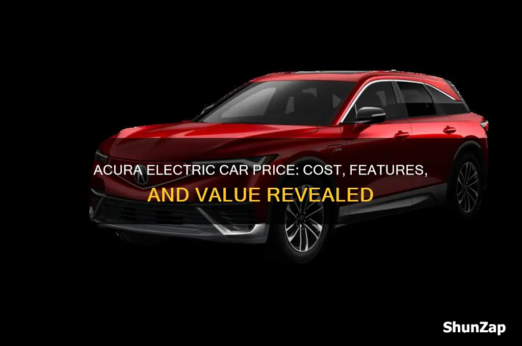 how much is the acura electric car