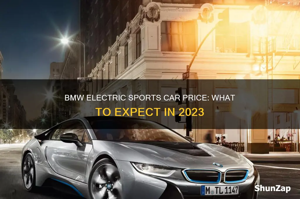 how much is the bmw electric sports car