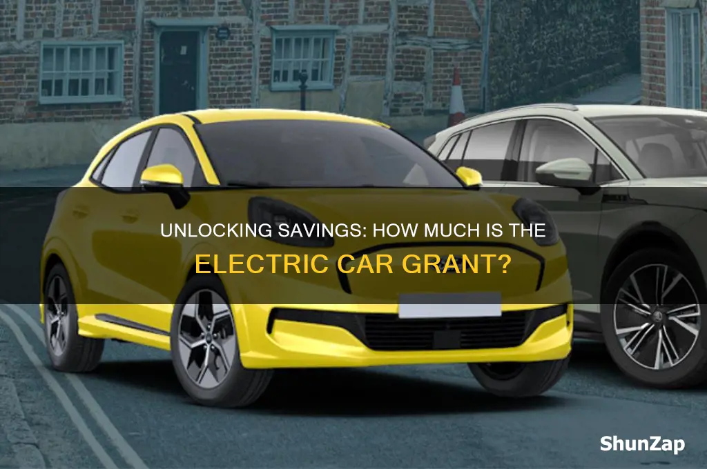 how much is the electric car grant