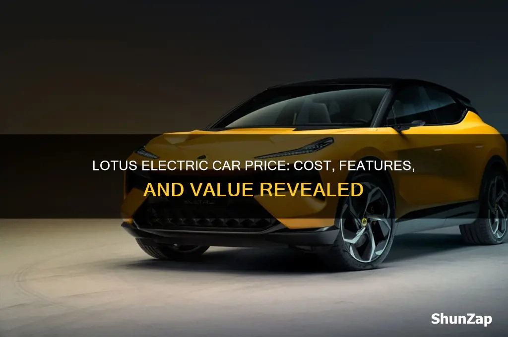how much is the lotus electric car