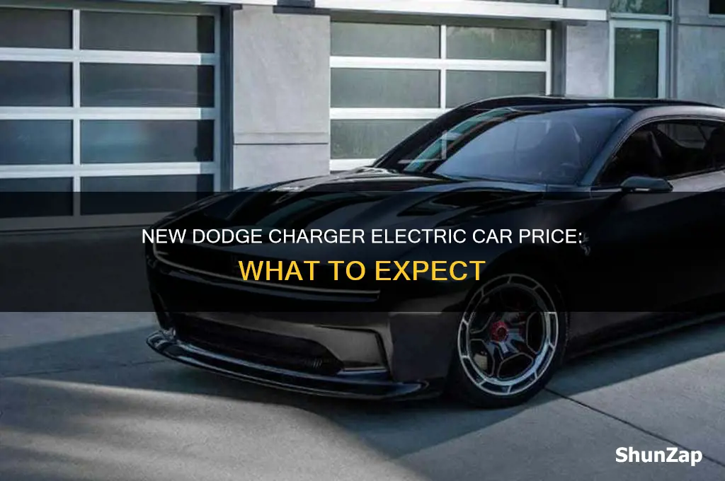 how much is the new dodge charger electric car