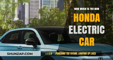 Discover the Price of Honda's New Electric Car Model