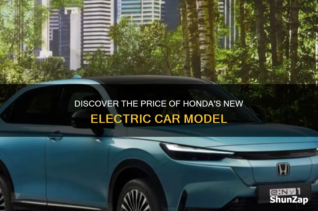 how much is the new honda electric car