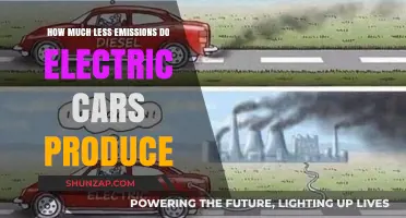 Electric Cars: Drastically Reducing Emissions Compared to Gasoline Vehicles