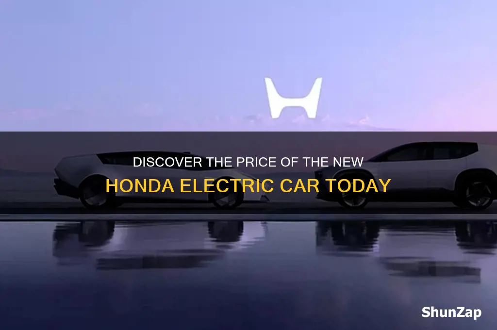 how much new honda electric car