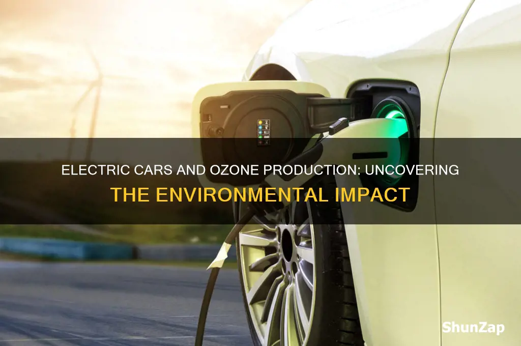 how much ozone does an electric car produce
