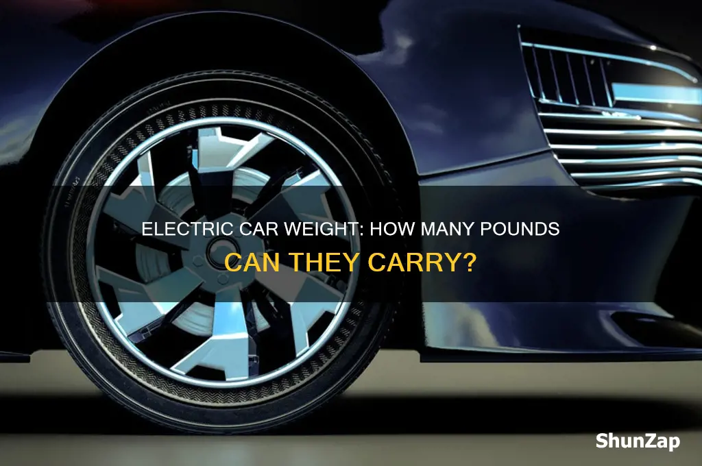 how much pounds do the big electric car carrie