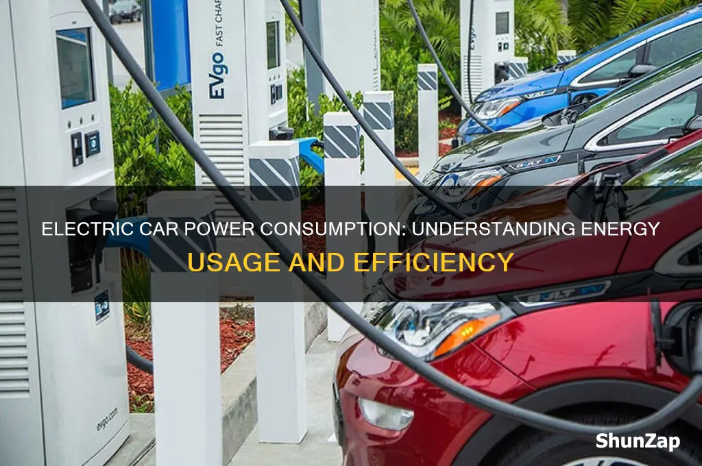 how much power does an electric car consume