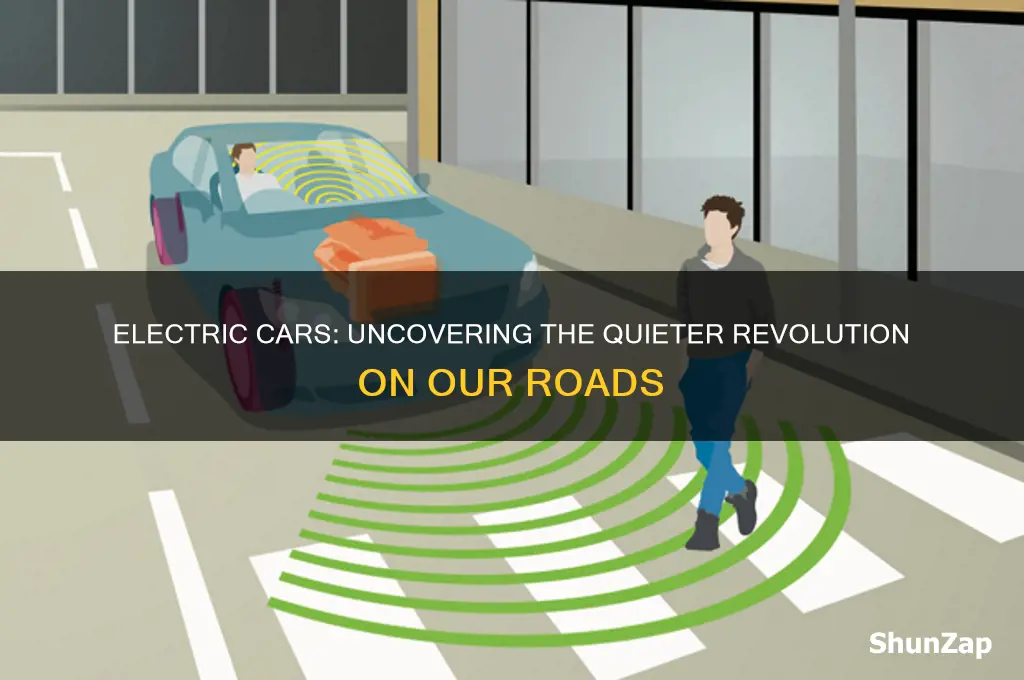 how much quieter are electric cars
