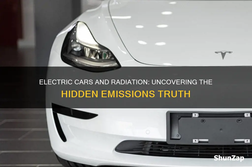 how much radiation do electric cars emit