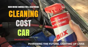 Full Electrical Cleaning for Cars: Understanding the Average Cost