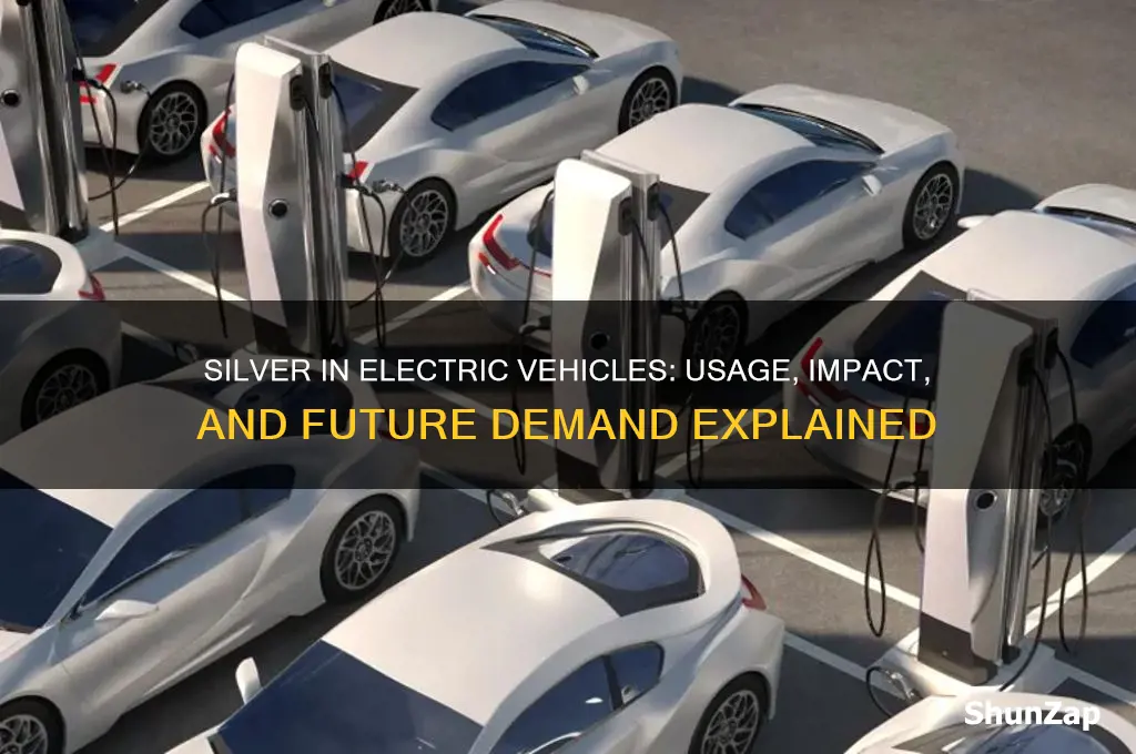 how much silver do electric cars use
