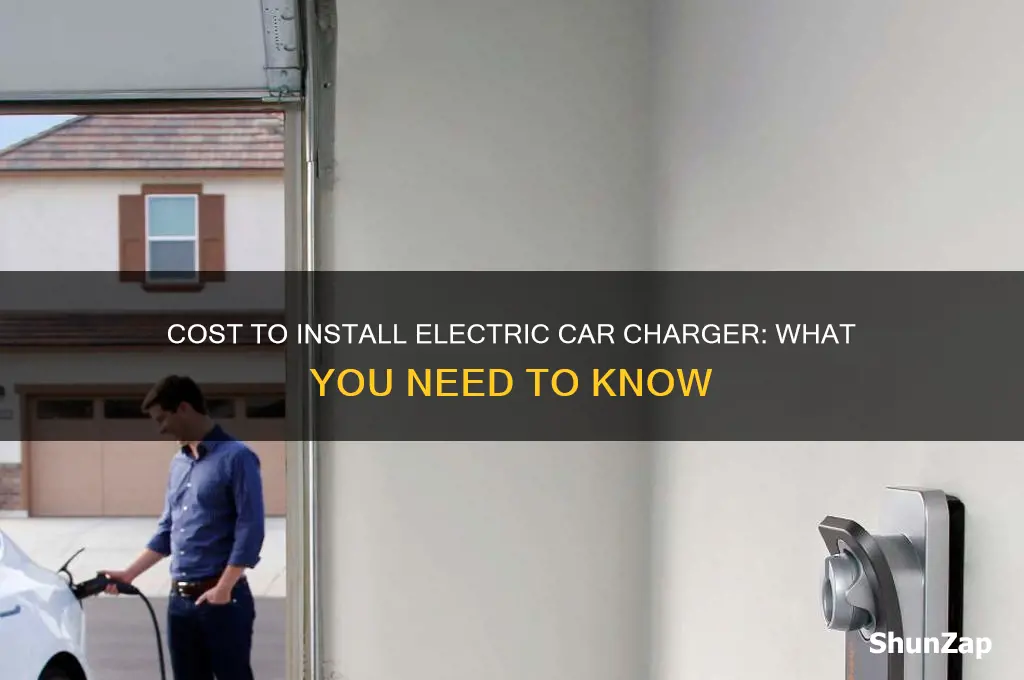 how much to add electric car charger