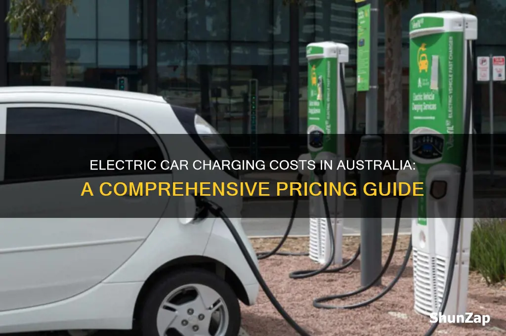 how much to charge an electric car australia