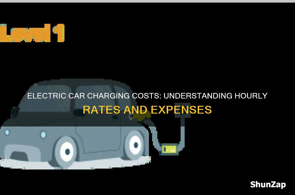 how much to charge an electric car per hour