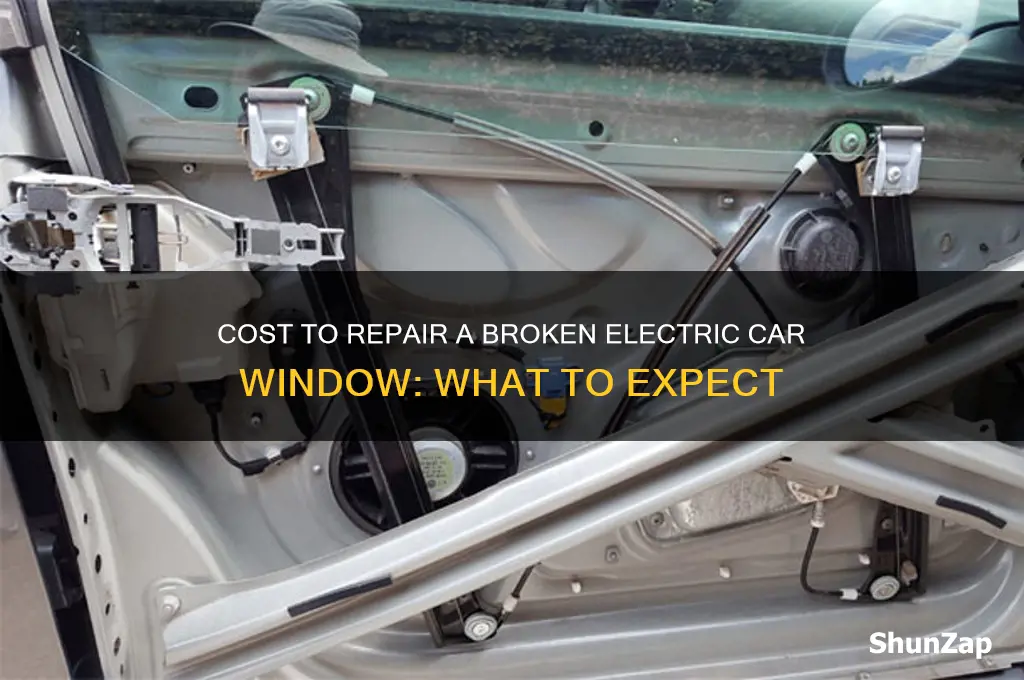 how much to fix a broken electric car window