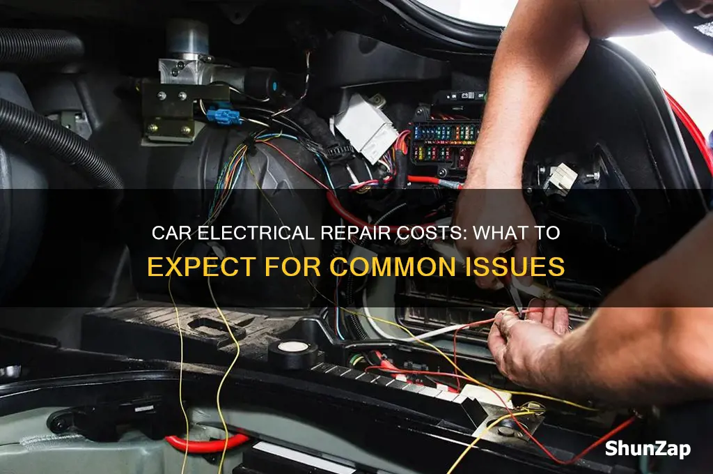 how much to fix an electrical problem in a car