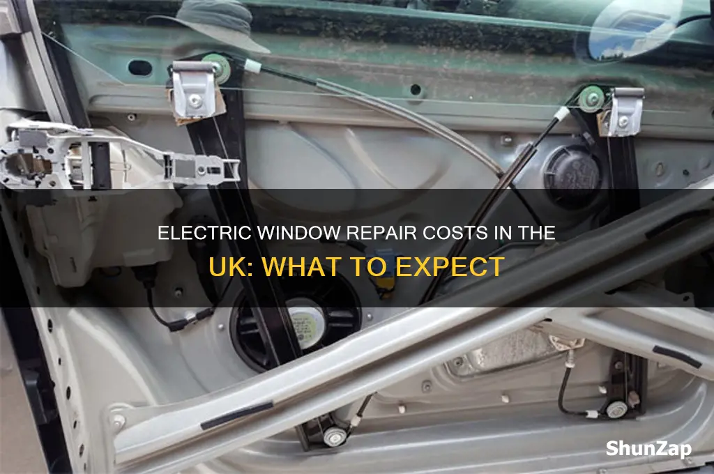 how much to fix electric window in car uk