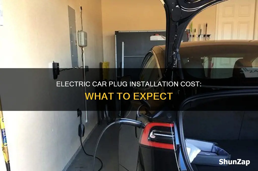 how much to install a plug for an electric car