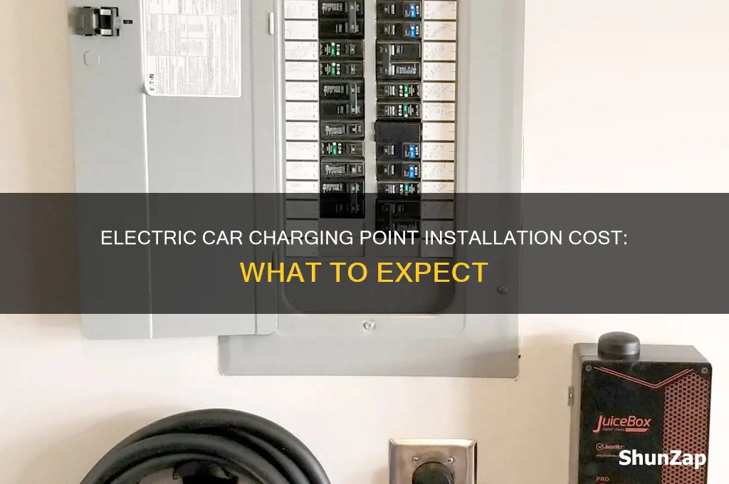how much to install an electric car charging point