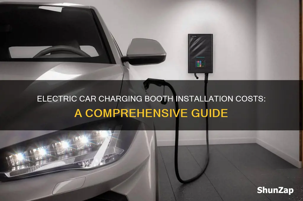 how much to install electric car booth