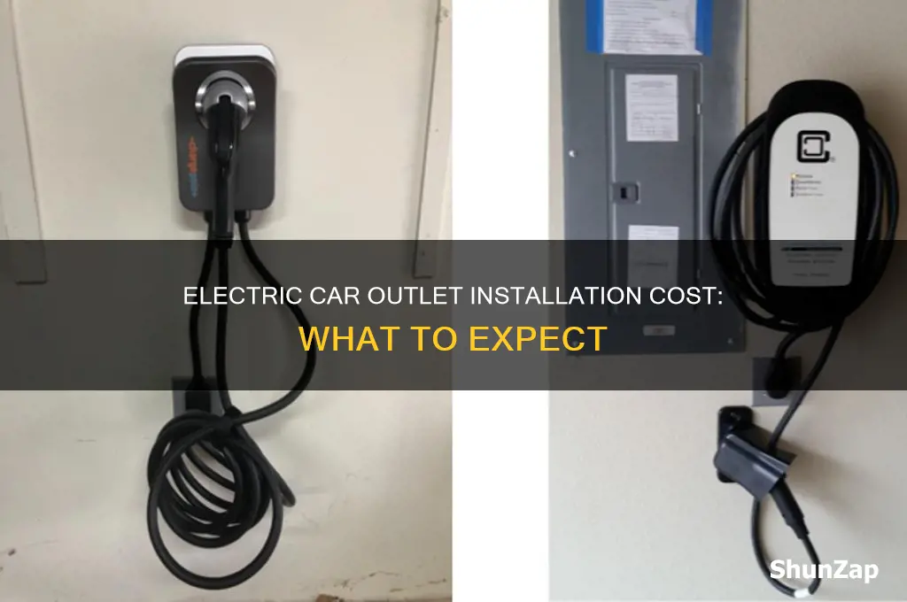 how much to install outlet for electric car