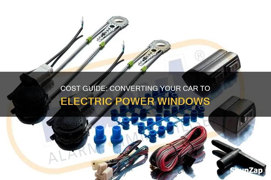 how much to make electric windows car