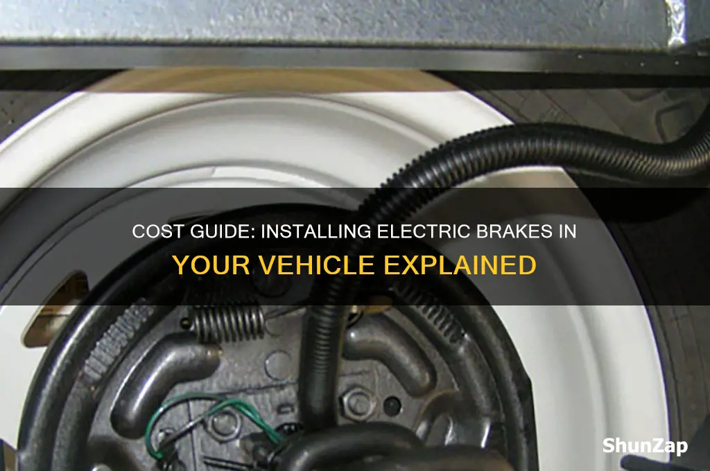 how much to put electric brakes on a car