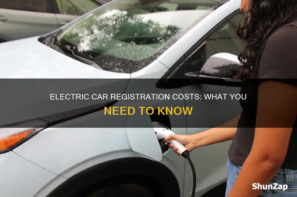 how much to register an electric car