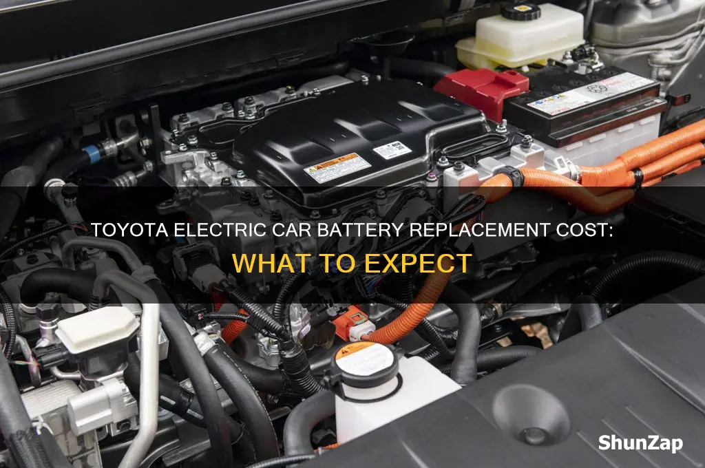 how much to replace toyota electric car battery