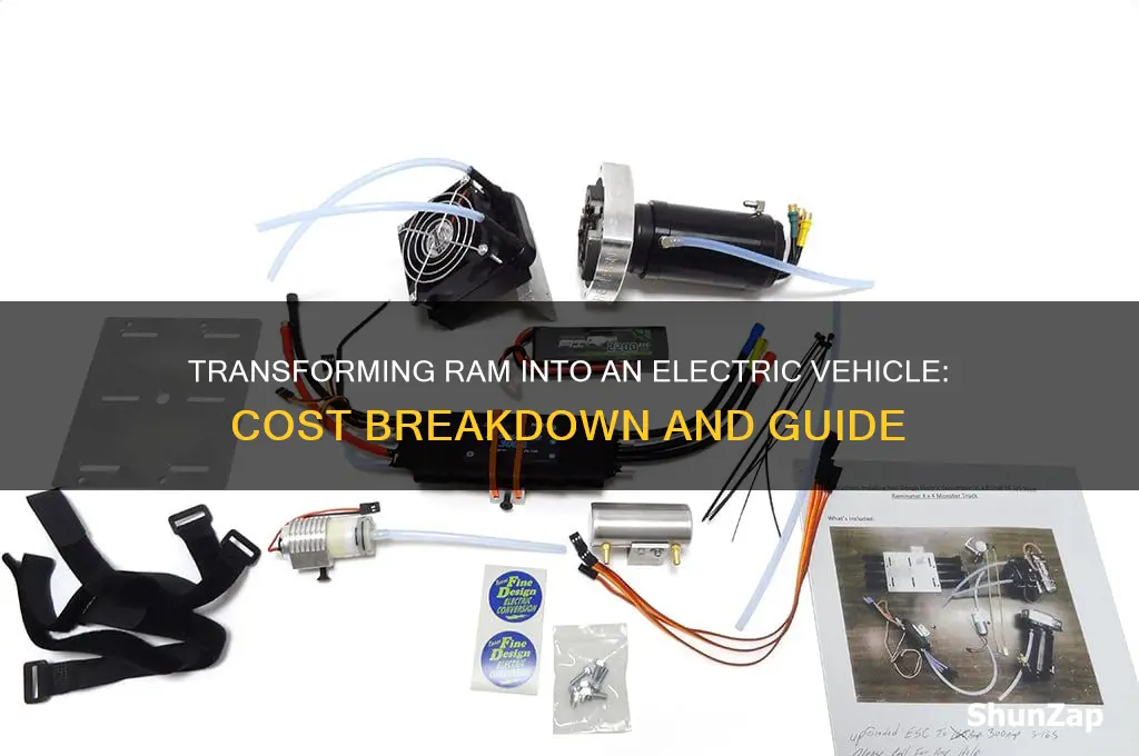 how much to turn my ram into a electric car
