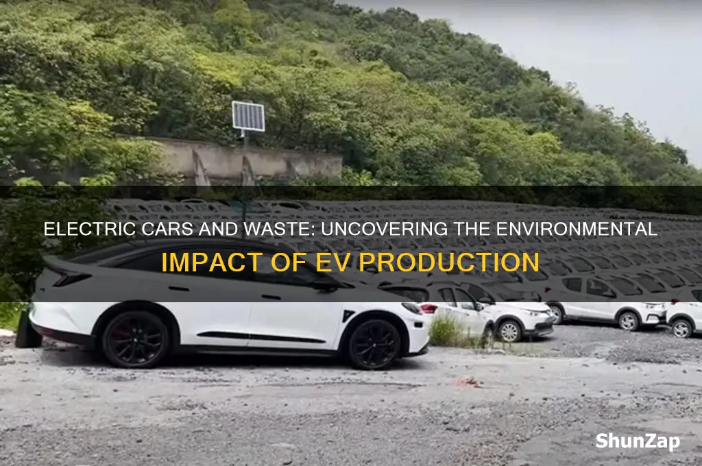 how much waste do electric cars produce