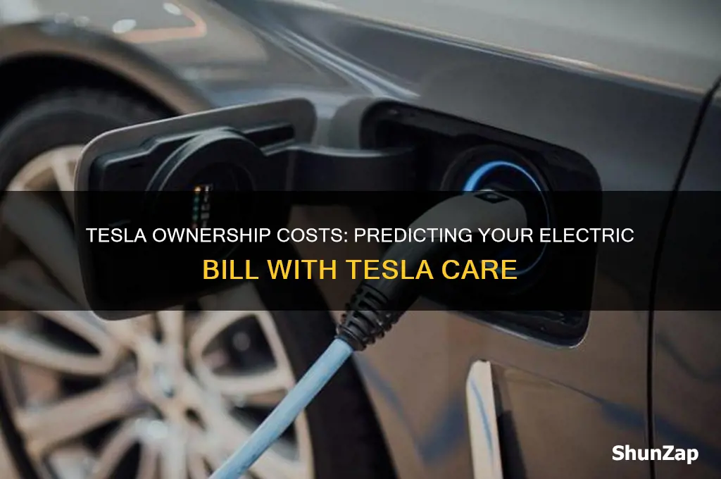 how much will electric bill be with tesla care