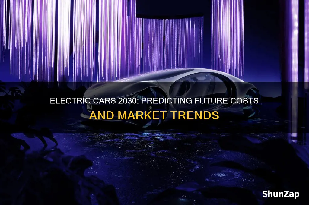 how much will electric cars cost in 2030