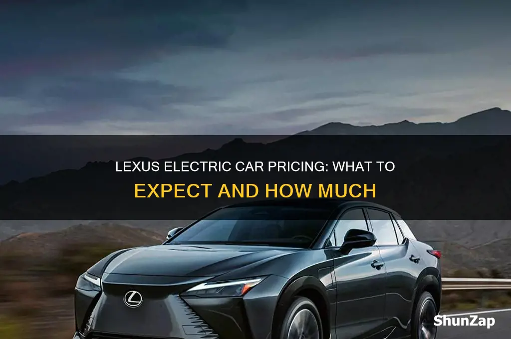 how much will lexus electric car cost