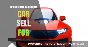 Solo Electric Car Pricing: Expected Sales Price and Market Value