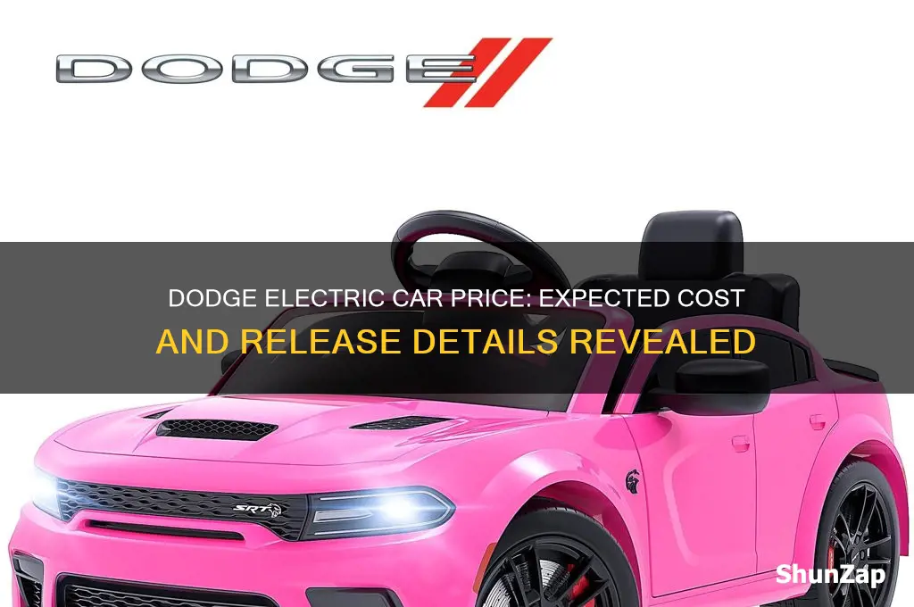 how much will the dodge electric car cost