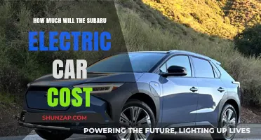 Subaru's Electric Car Price: What to Expect and When