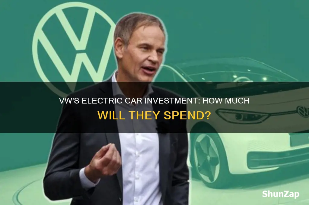 how much will vw spend on electric cars