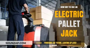 Avoiding Common Mistakes: Safe Operation of Electric Pallet Jacks