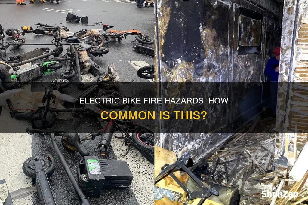 how often do electric bikes catch fire